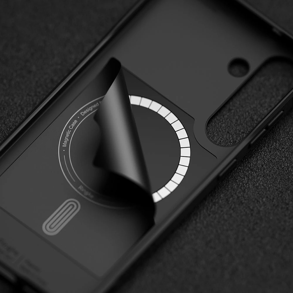 Mbështjellës Ringke Onyx MagSafe për Samsung Galaxy S25+, i zi