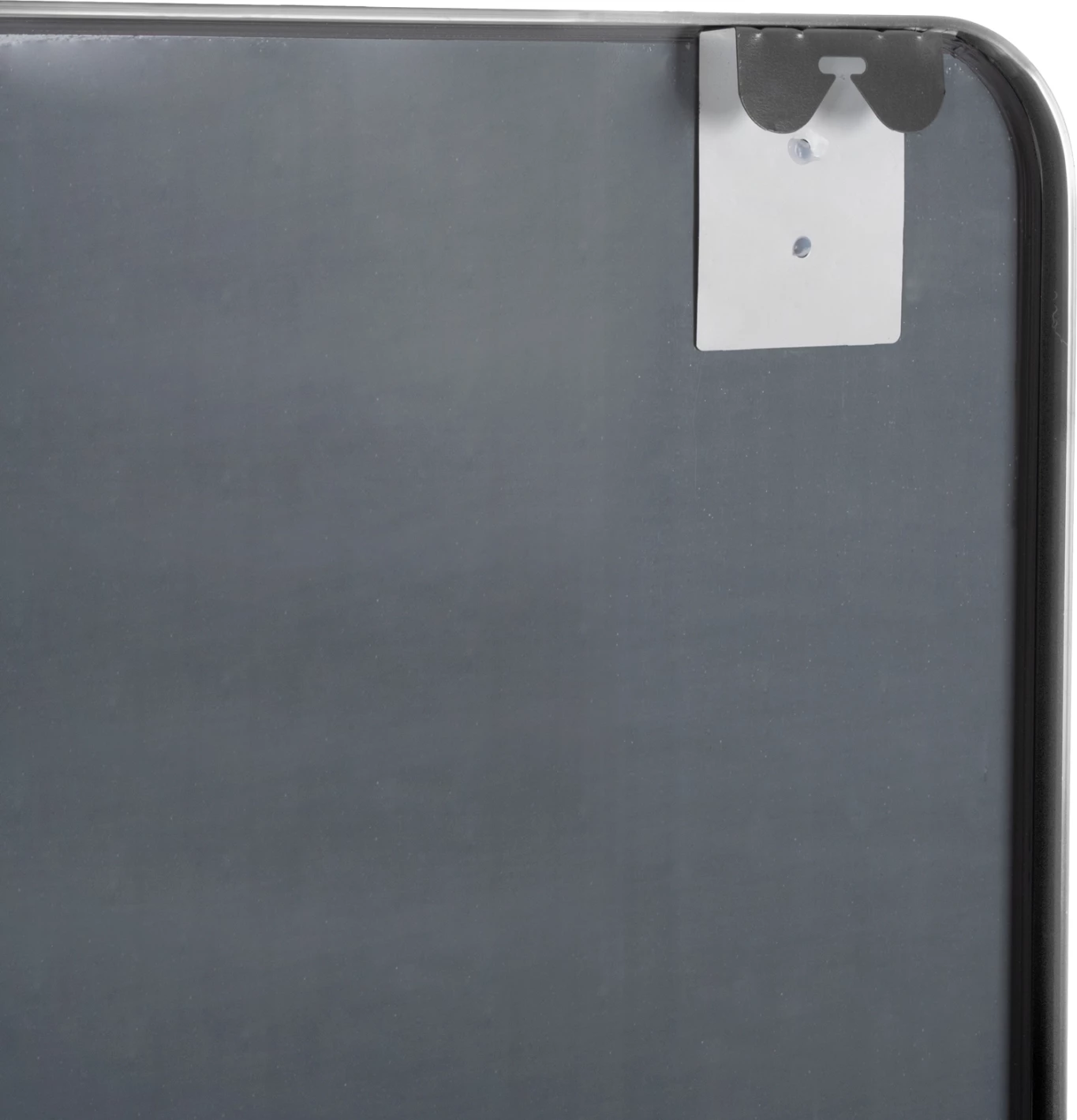 Pasqyrë muri FH9584.40, kornizë alumini e argjendtë, 60x3x80 cm