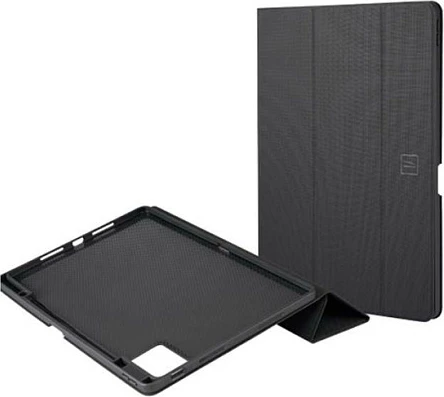 Mbështjellës për tablet Tucano Tre, për Lenovo Idea, 12.1", folio me mbyllje magnetike, stand, i zi