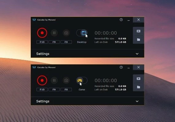 Gecata by Movavi 5: Game Recording Software Global