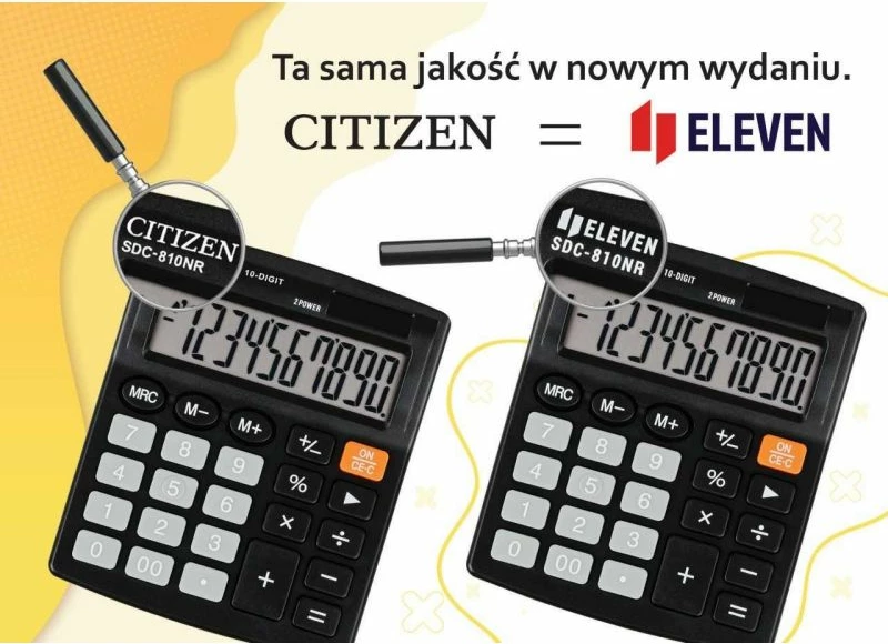 Kalkulator zyre Citizen, i zi