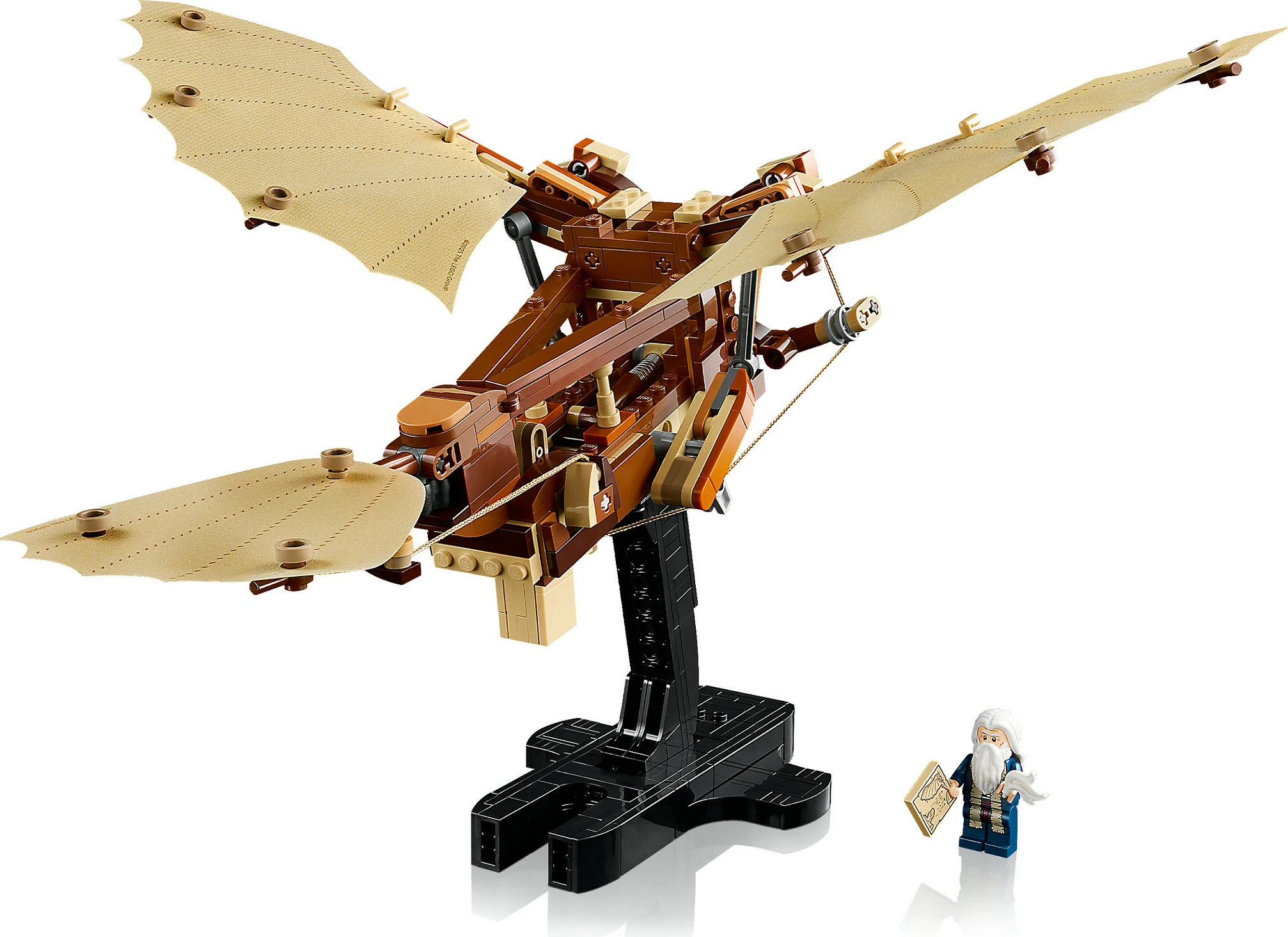 Set ndërtimi LEGO Leonardo da Vinci's Flying Machine, 493 pjesë, shumëngjyrësh