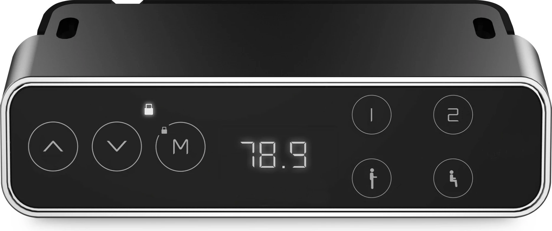 Kornizë tavoline elektrike Digitus, Dual-Motor, 3 nivele, gri