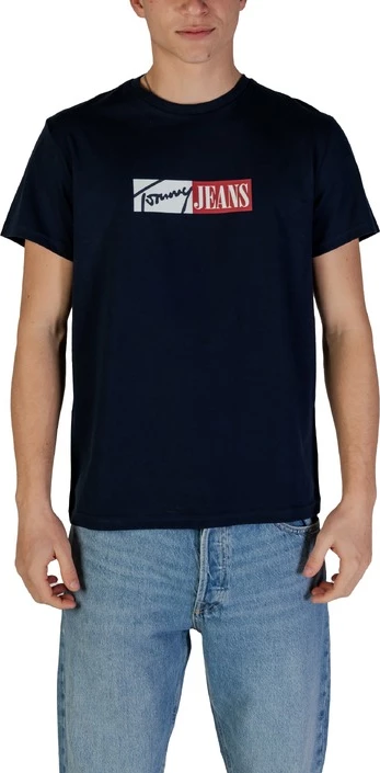 Maicë për meshkuj Tommy Hilfiger Jeans, e kaltër