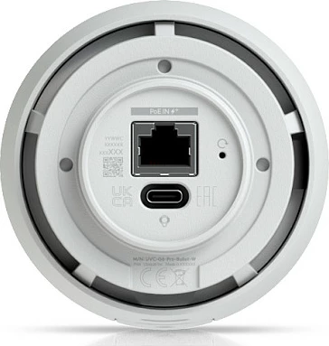 Kamerë sigurie Ubiquiti UniFi UVC-G6-Pro-Bullet, Gigabit Ethernet, MicroSD, audio 2-drejtimësh, e bardhë