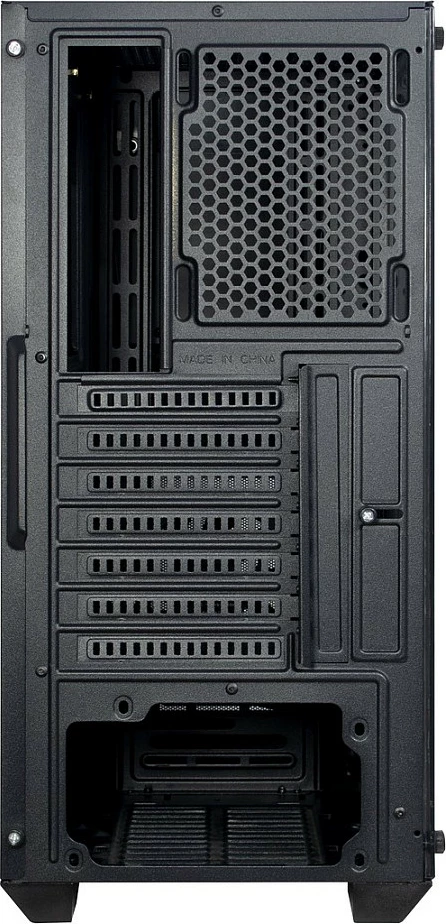 Kasë Inter-Tech IT-3303 Hornet, Midi Tower ATX, RGB, me dritare anësore, e zezë