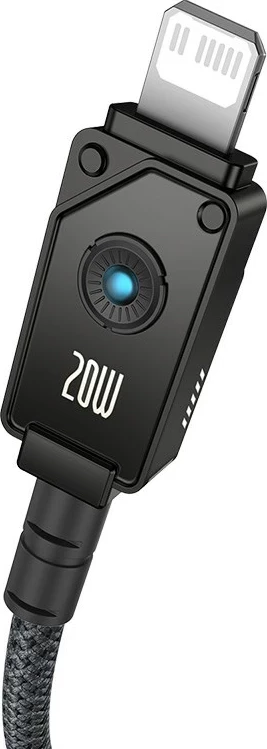 Kabllo USB Baseus Unbreakable, 2 m, 20 W, E zezë