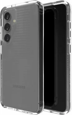 Mbështjellës Zagg Luxe për Samsung Galaxy S24, mbrojtje rënie 3 m, TPU me graphene, Transparent