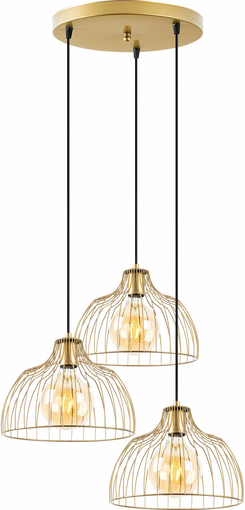 Llambë tavani Opviq, Kozan - 11341, ngjyrë ari me shkëlqim