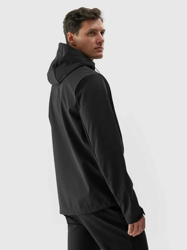 Jakne softshell për meshkuj 4F, e zezë [Madhësia: M]