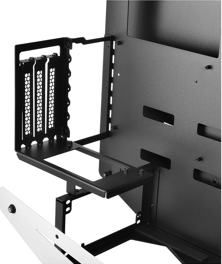 Kasë Sharkoon ELITE SHARK CA700, Tower ATX/micro ATX/Mini-ITX, RGB, xham i kalitur, bardh e zi