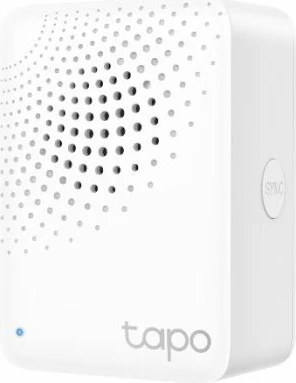 Smart hub TP-LINK Tapo H100, Wi‑Fi 2.4GHz, deri 64 pajisje, 868/922MHz, i bardhë, me Smart Button 5