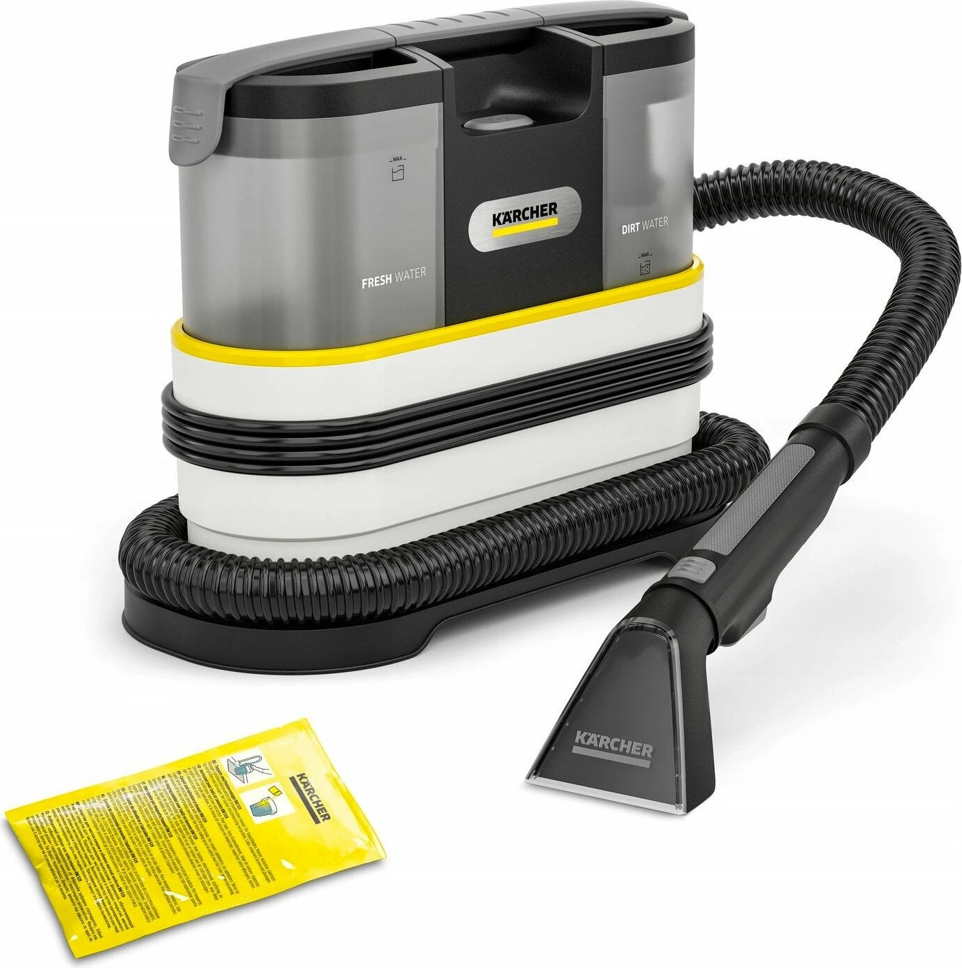 Fshesë larëse për tapiceri Kärcher SE 2 Spot 1.081-410.0 450W 1.5L Gri