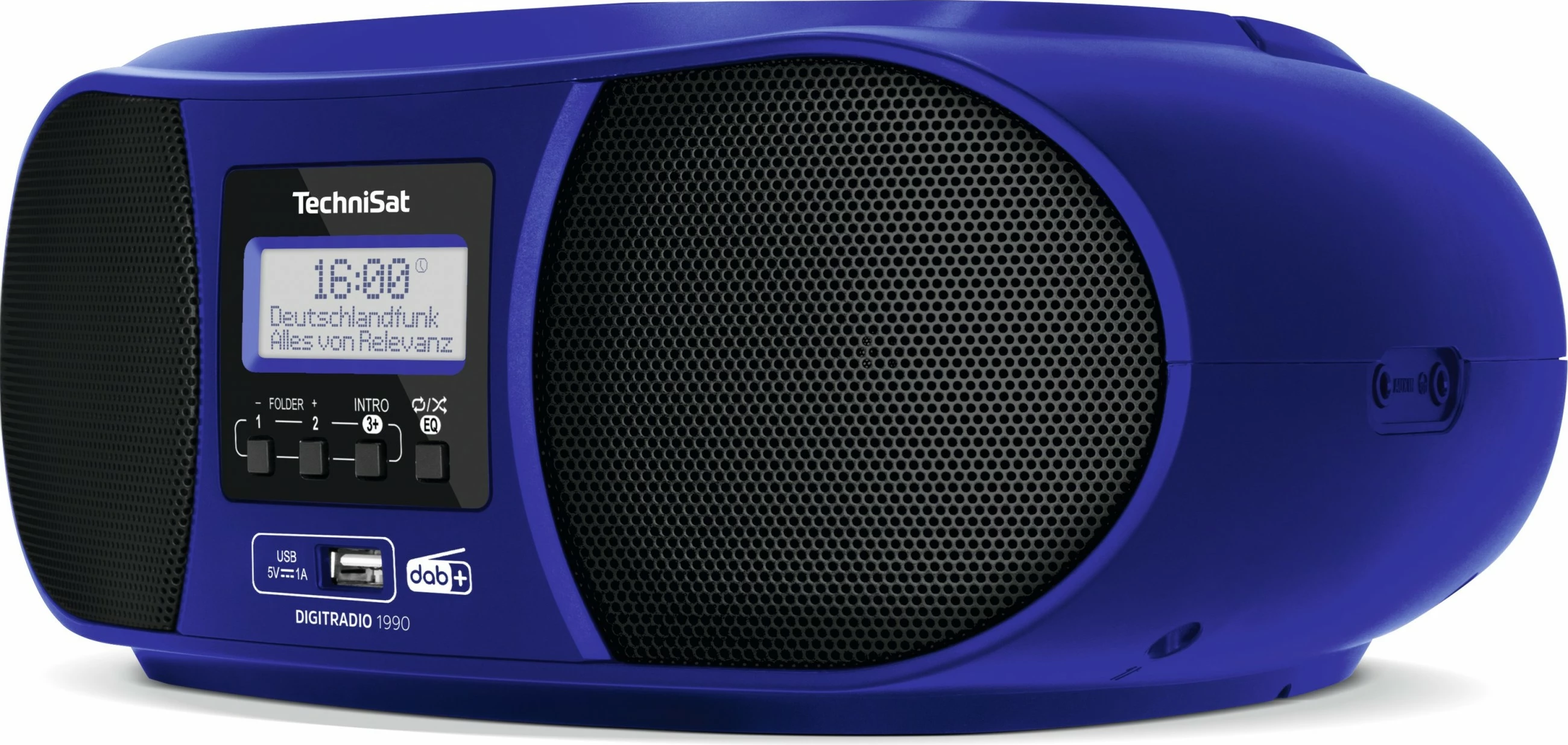 Radio digjitale TechniSat DigitRadio 1990, DAB+, USB, kaltër