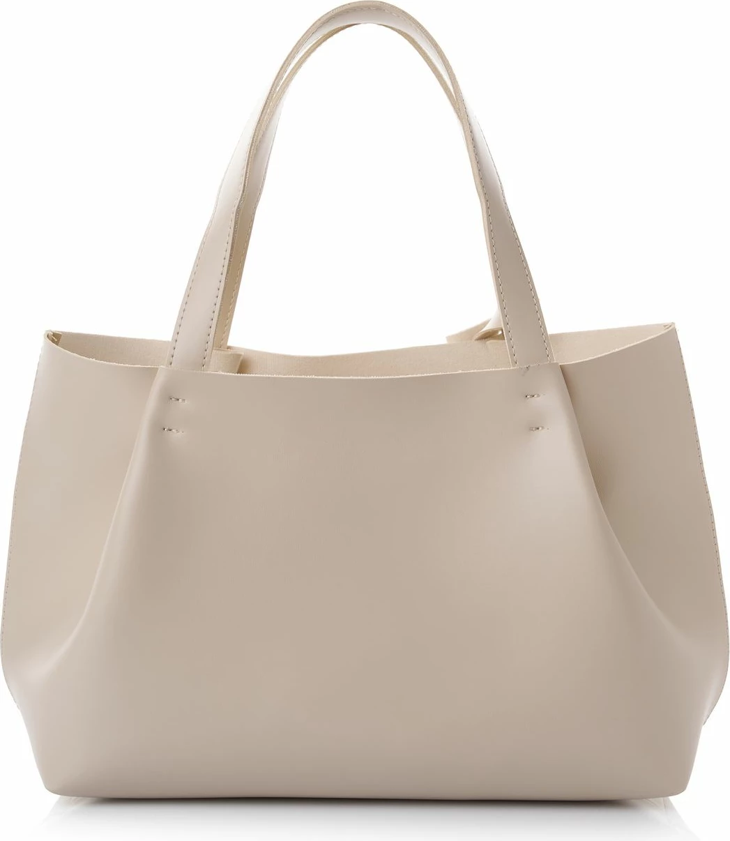 Çantë tote Vince Camuto, Monza, ngjyrë krem