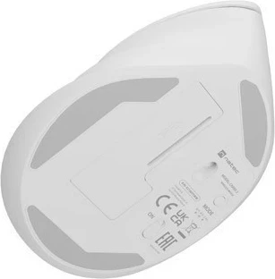 Maus vertikal Natec Crake 2, Bluetooth, 2400 DPI, i bardhë
