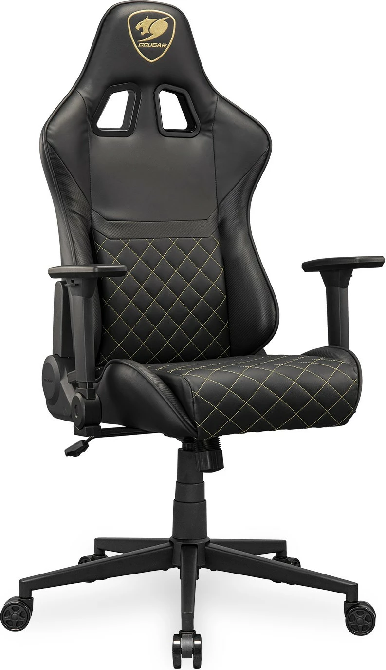 Karrige gaming Cougar Armor One V2, e zezë me të arta