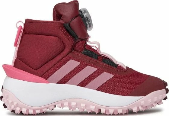 Atlete fëmijësh të larta Adidas Fortatrail BOA K IG7261, nr. 38 1/2, e zezë