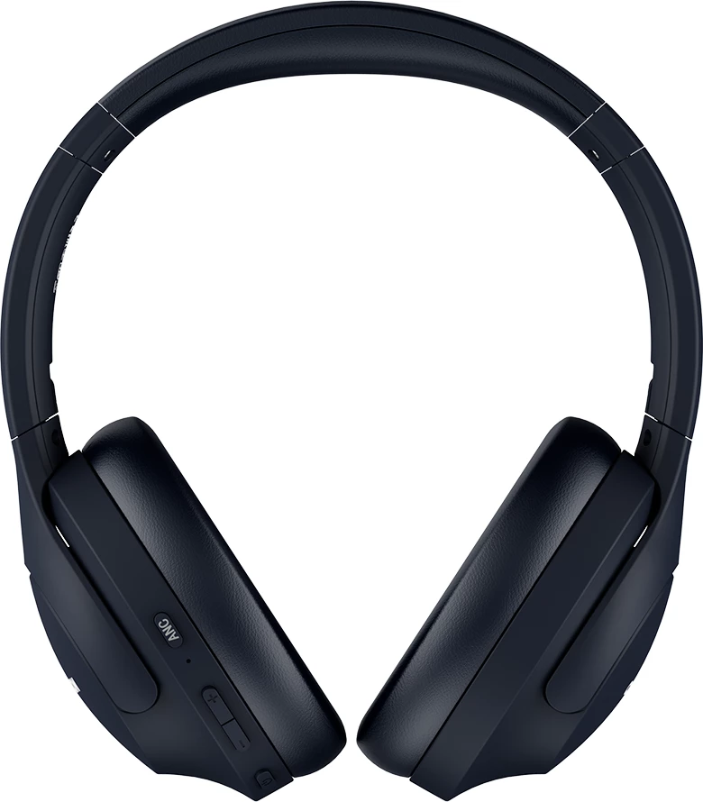 Kufje CANYON OnRiff 10 ANC, Bluetooth 5.3, over-ear, 25 orë bateri, USB-C, të zeza, me kabllo audio + kabllo karikimi