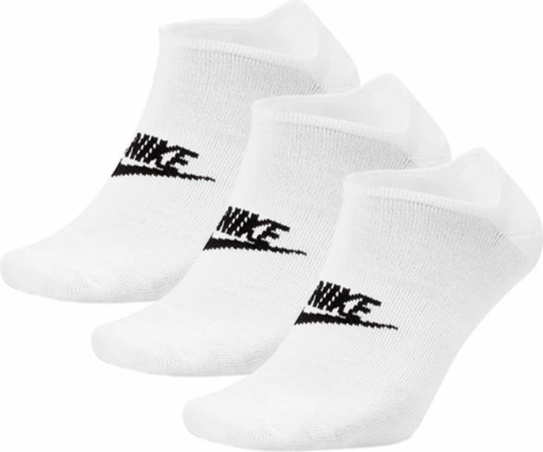 Çorape për meshkuj dhe femra Nike, të bardha [Madhësia: 42 - 46]