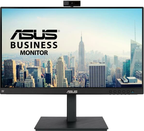 Monitor ASUS BE24EQSK 23.8" Full HD IPS me kamerë 2MP, mikrofon, altoparlantë, qëndrues ergonomik, VESA 100x100, i zi