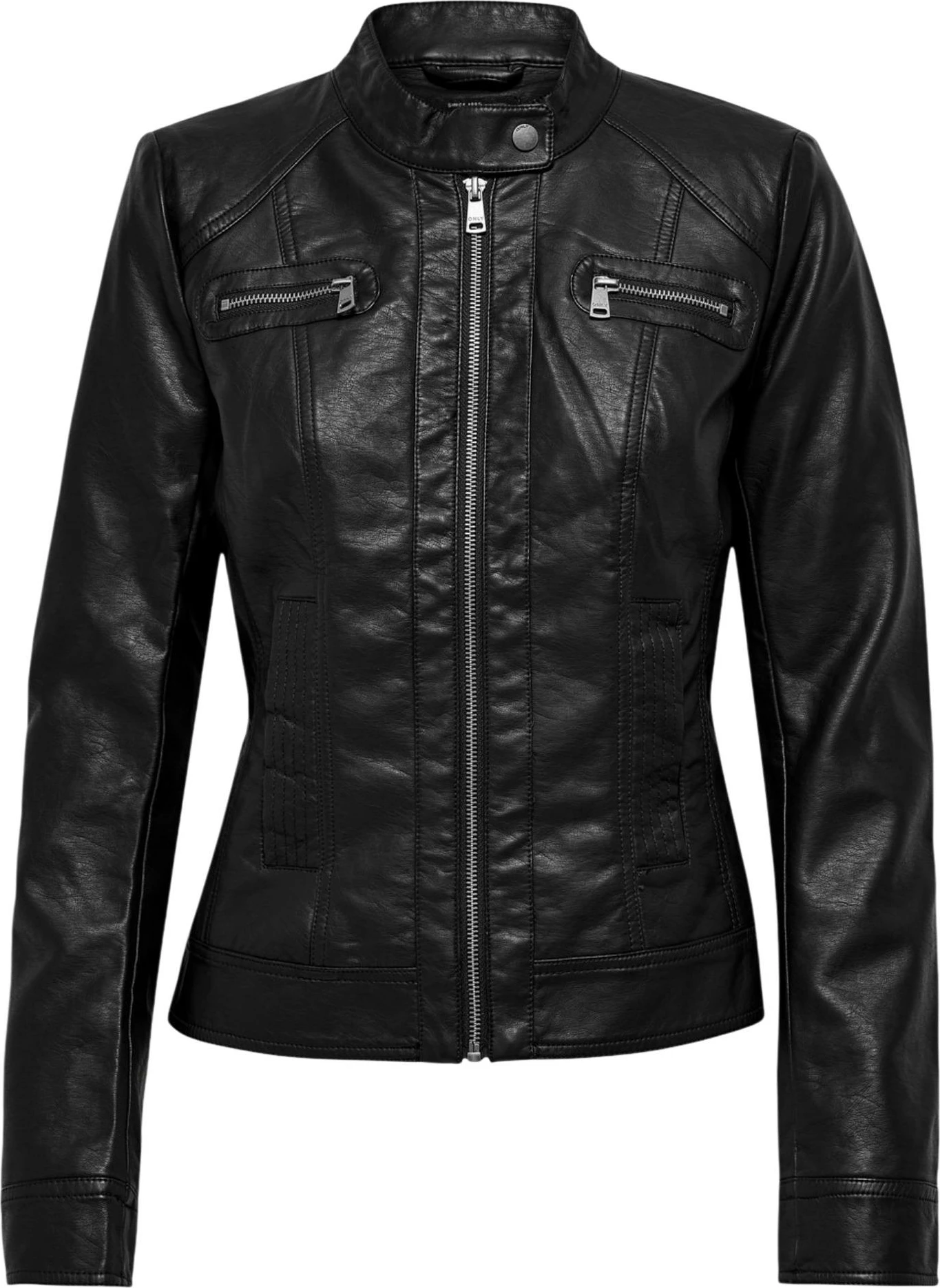 Jakne biker për femra Only Bandit, e zezë [Madhësia: 36]