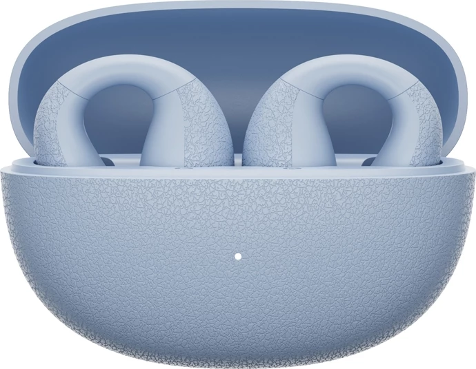 Kufje QCY Crossky C10, wireless, Bluetooth 5.4, IPX5, blu, me kuti karikimi