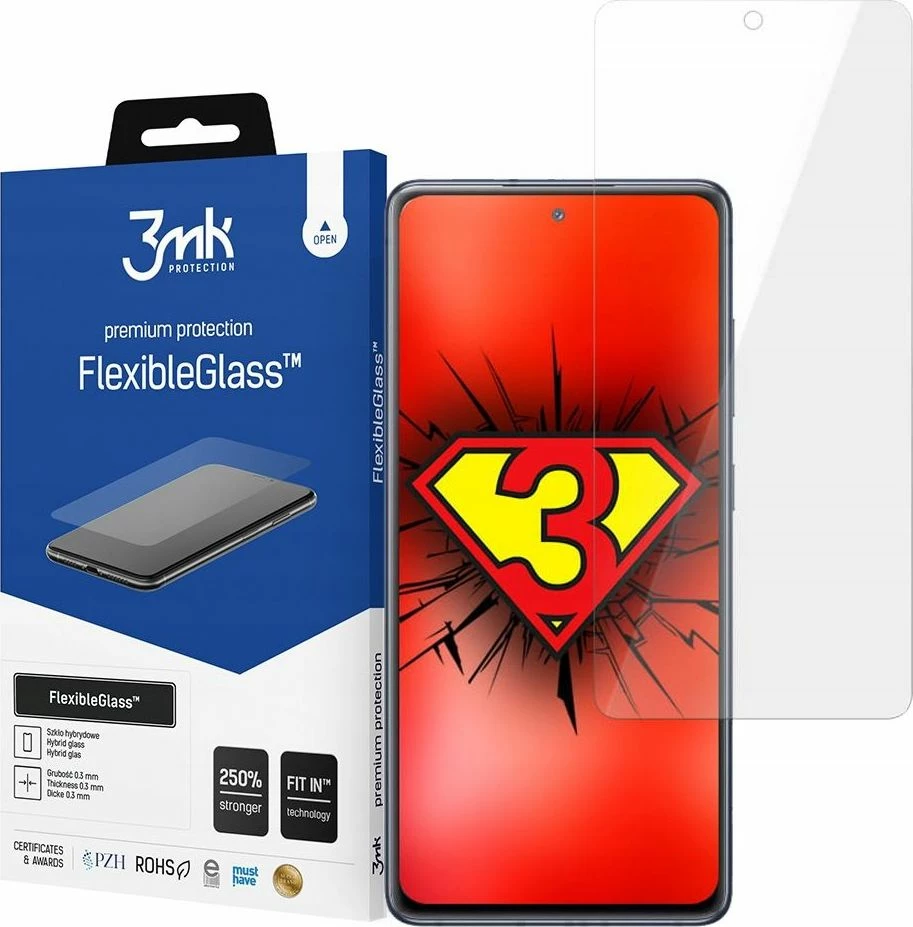 Xham mbrojtës fleksibil 3MK FlexibleGlass për Samsung Galaxy S20 FE, 7H