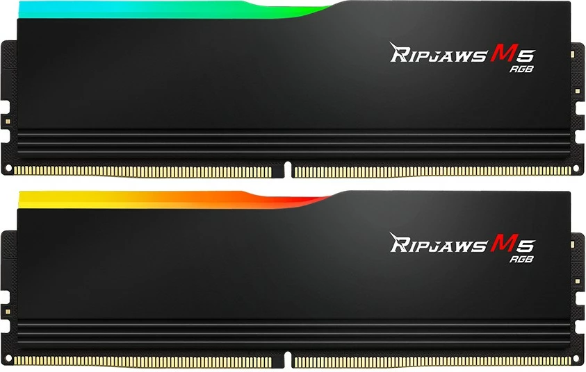 RAM Memorje G.Skill Ripjaws M5 RGB 64GB (2x32GB) DDR5 5200MHz, Multikolor