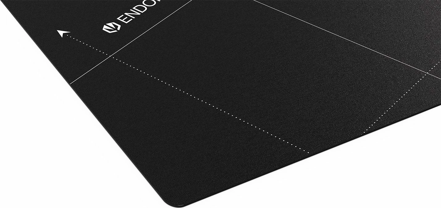 Mat mbrojtëse dyshemeje Endorfy Floor Pad FP90S (EY8G002) 90×90 cm 2.3 mm e zezë