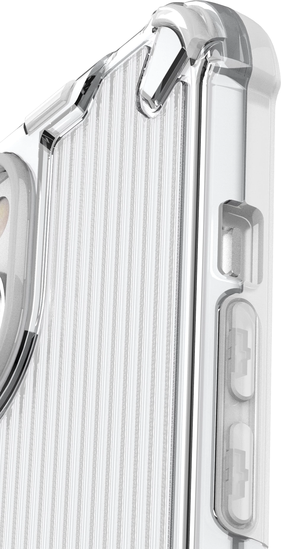 Mbështjellës Hurtel Ombre Protect Case për iPhone 14, rozë-kaltër