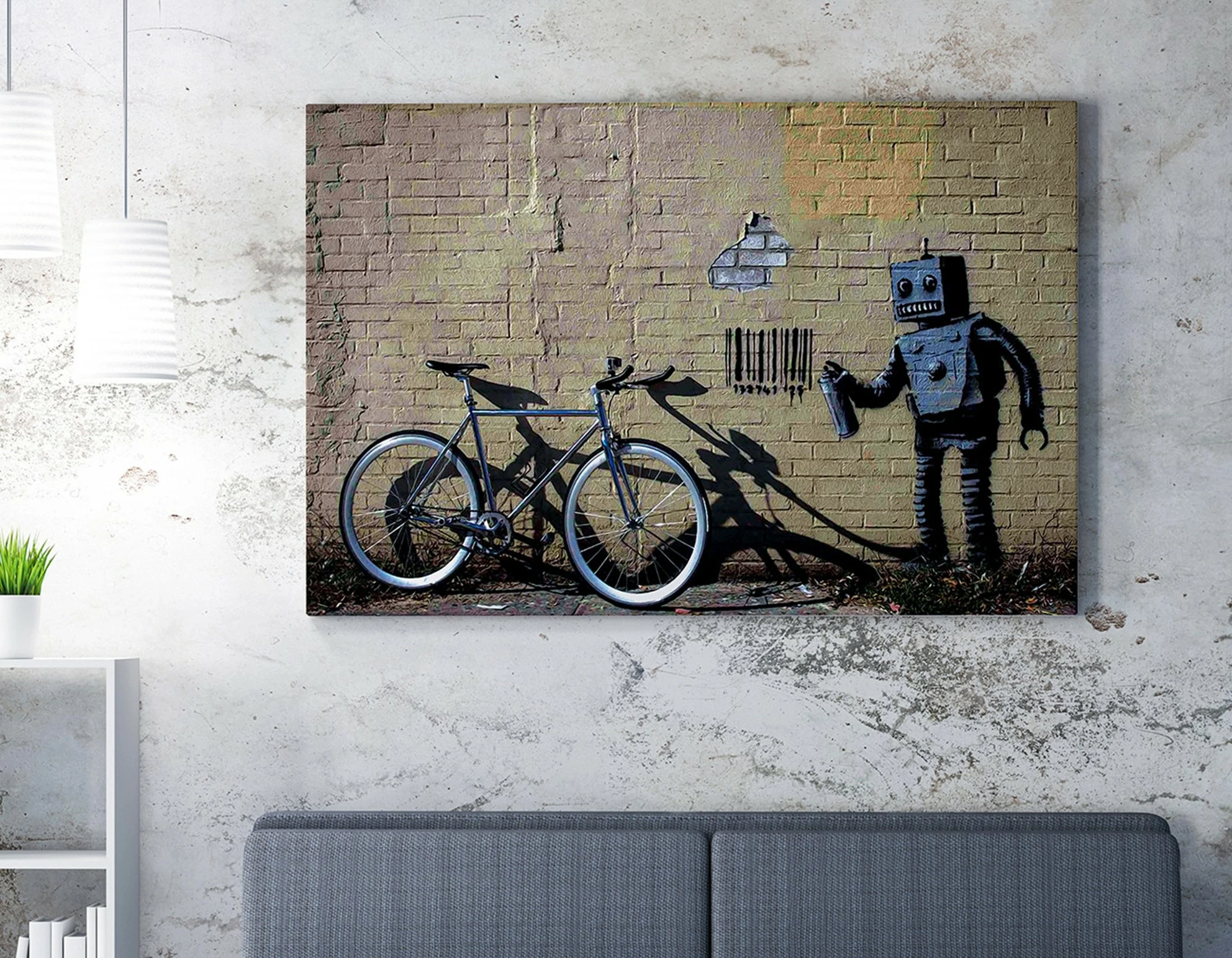 Pikturë dekorative në kanavacë Wallity, WY19, 70x100cm