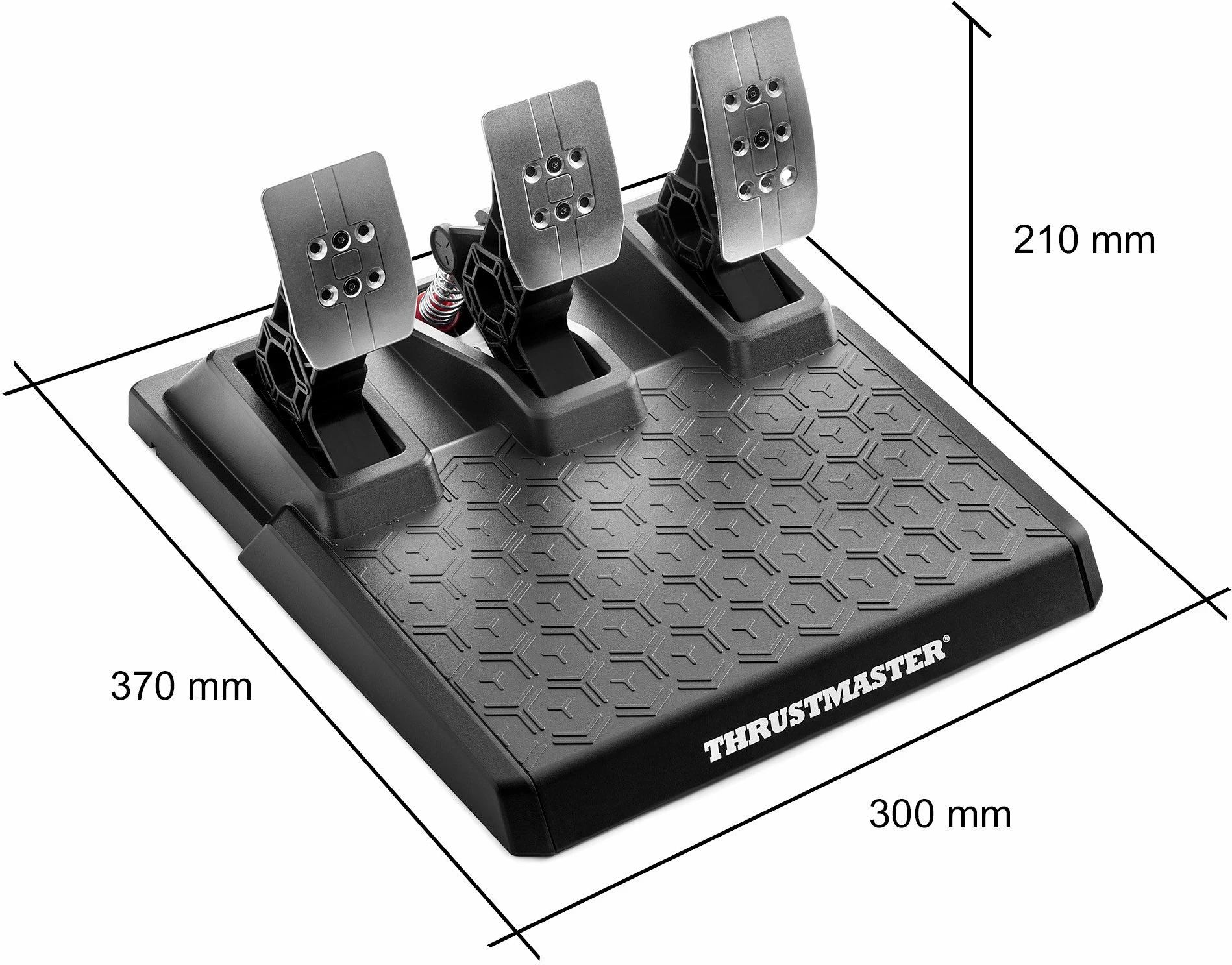 Volan Thrustmaster T248R (4160869) Force Feedback me 3 pedale për PC/PS4/PS5, i zi