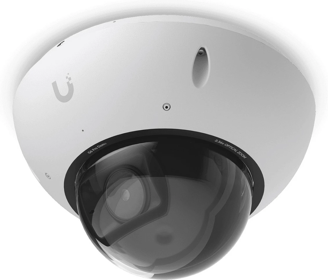 Kamerë sigurie dome Ubiquiti UVC-G6-PRO-DOME-W, Ethernet/PoE, MicroSD, Night Vision, e bardhë