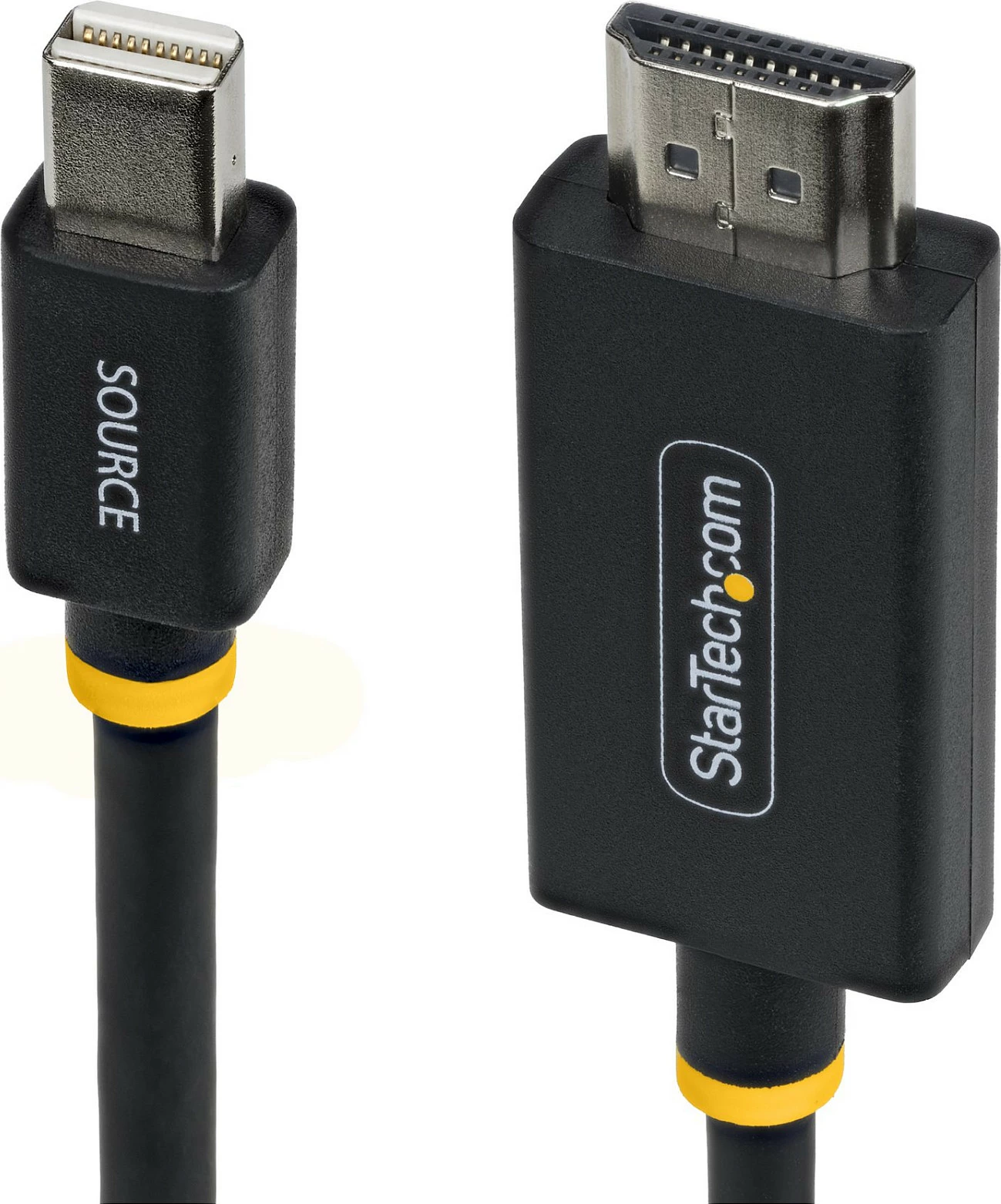 Kabllo adaptor aktiv StarTech Mini DisplayPort në HDMI 2.0, 2m, 4K@60Hz, i zi