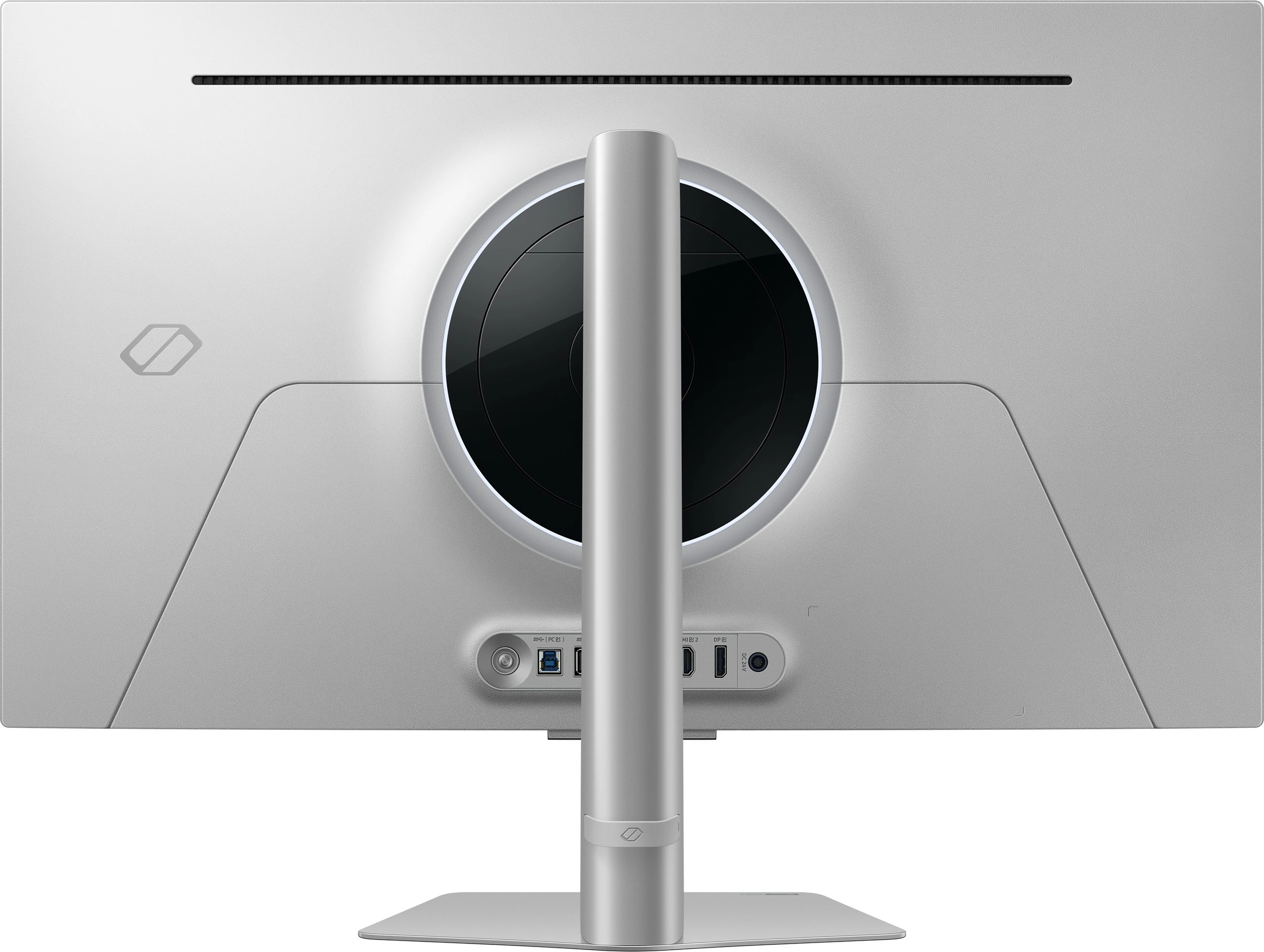 Monitor Samsung G80SD, 32", 4K Ultra HD, OLED, Silver