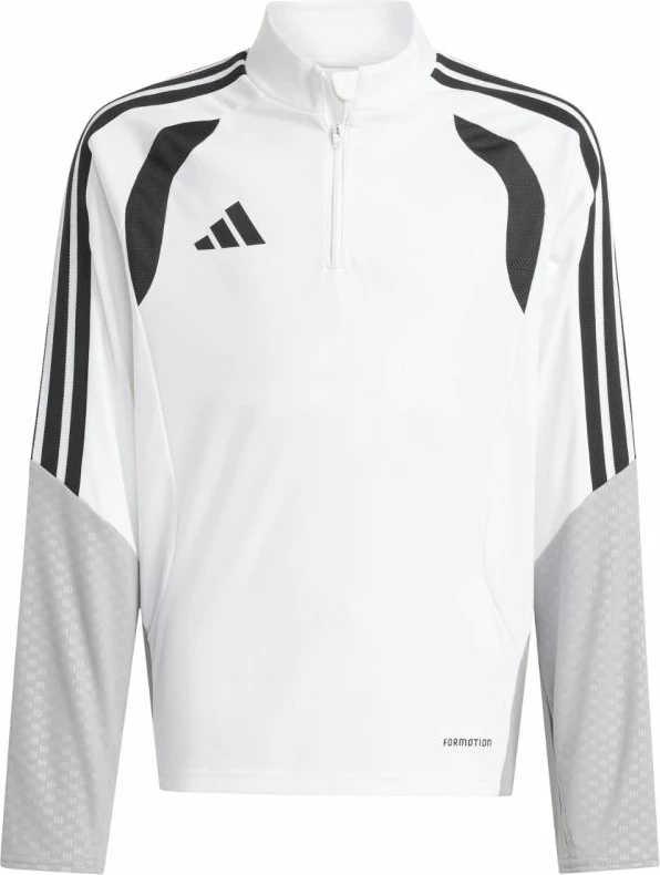 Maicë trajnimi për fëmijë adidas, bardhë-gri [Madhësia: 140 cm]