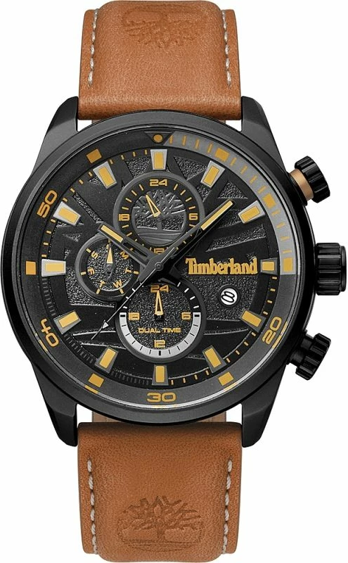 Orë dore meshkuj Timberland Henniker II TBL.14816JLB/02, kafe, set me çantë