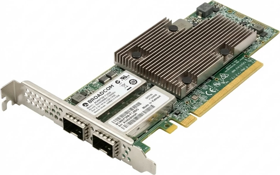 Kartelë rrjeti Broadcom NetXtreme P1200G Thor, 200GbE, PCIe