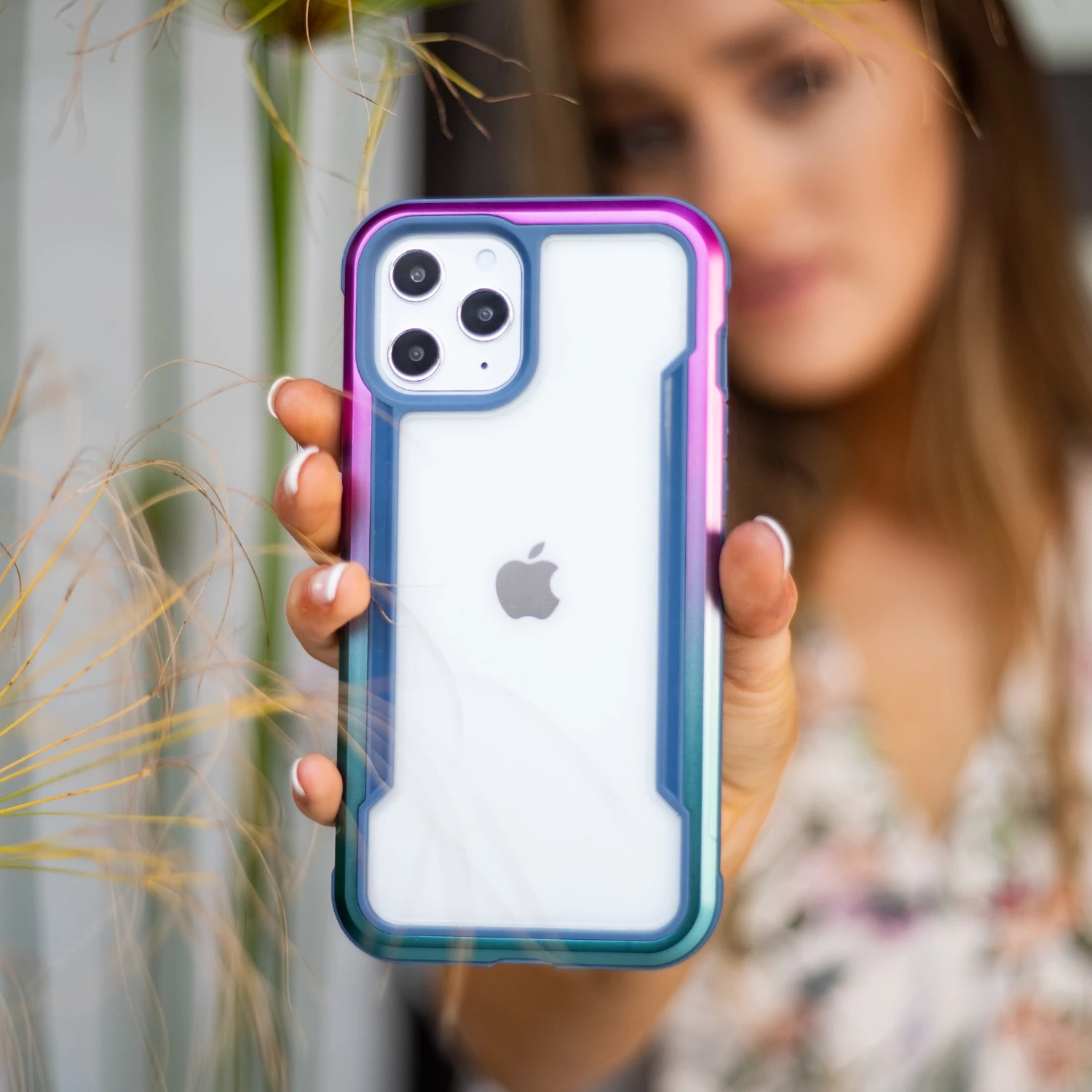 Mbështjellës Raptic X-Doria Shield për iPhone 14 Pro Max, MagSafe, Blu