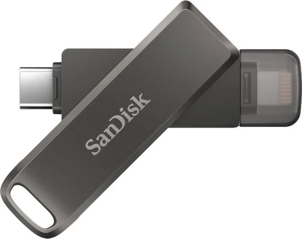 Flash Drive SanDisk iXpand, 64GB, gri