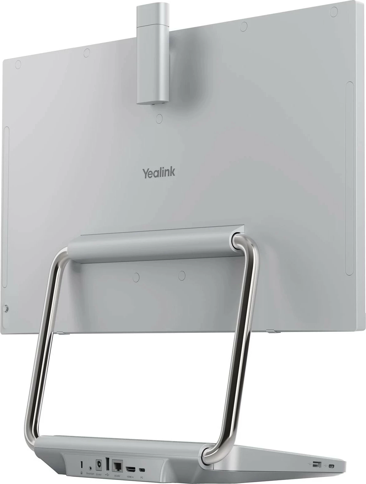 Bar bashkëpunimi video Yealink DeskVision A24, gri, argjend