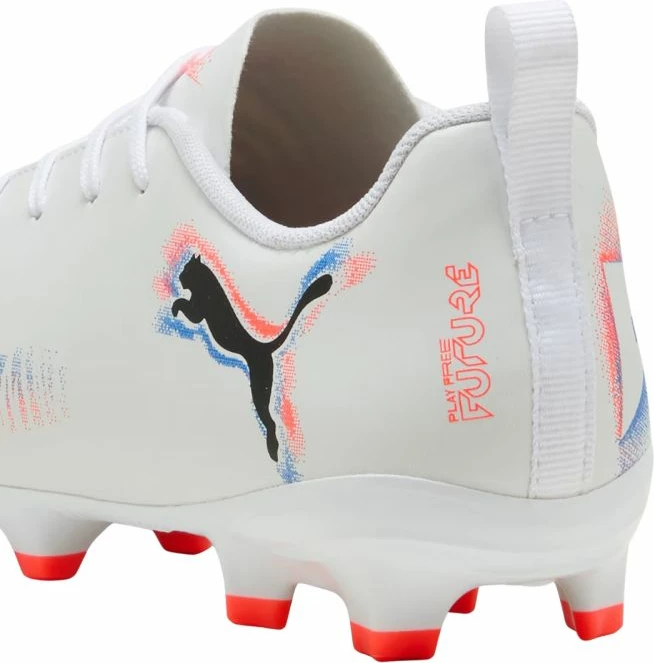 Atlete futbolli për fëmijë Puma, të bardha