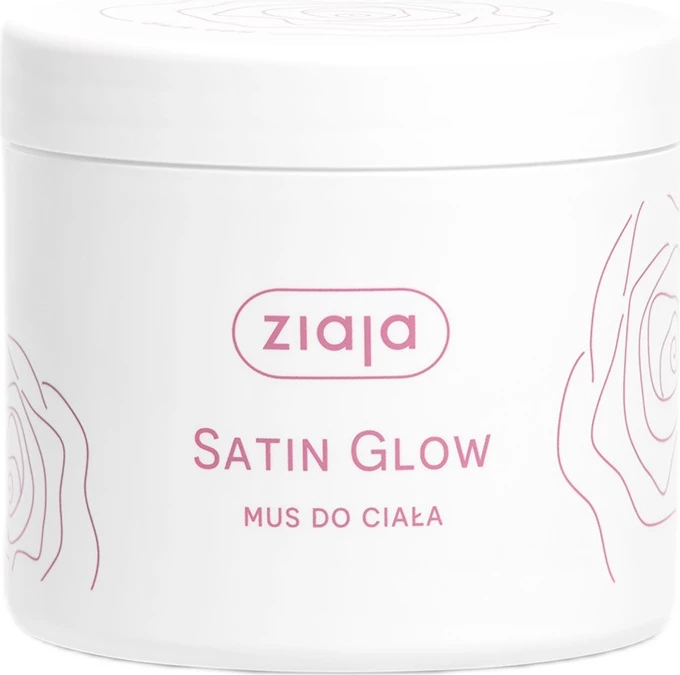 Mousse trupi për femra Ziaja Satin Glow, 350ml