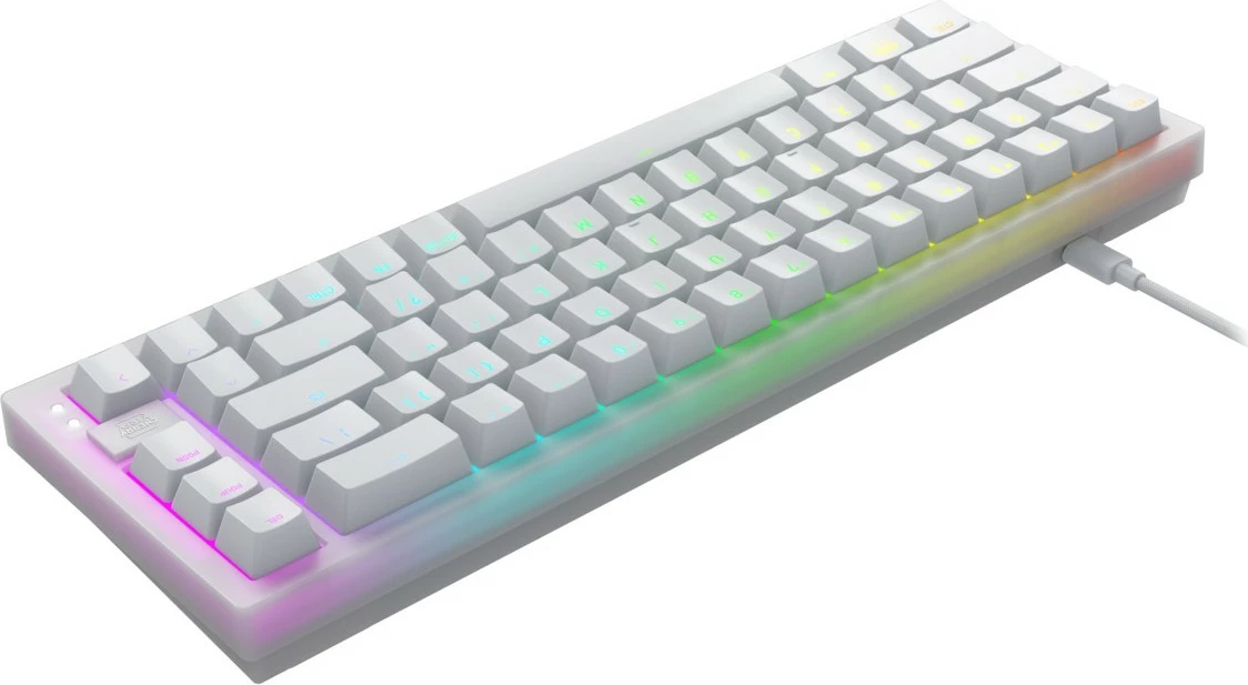 Tastierë Cherry XTRFY K5V2, US layout, MX Red, e bardhë, me kabllo