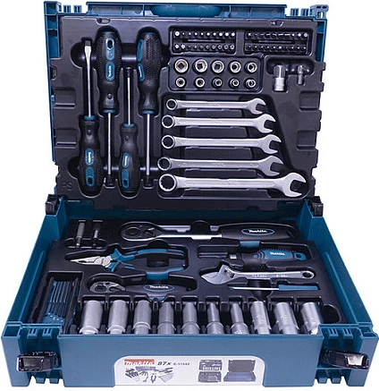 Set veglash Makita E-11542, 87 copë, MAKPAC Gr. 1