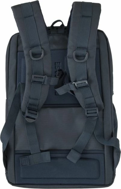 çantë shpine gaming për laptop RIVACASE 7861 17.3\", 28L, me portë USB, rezistente në ujë, blu e errët