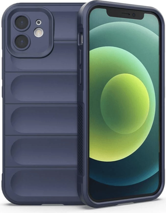 Mbështjellës silikoni Wave ONASI për iPhone 11, blu