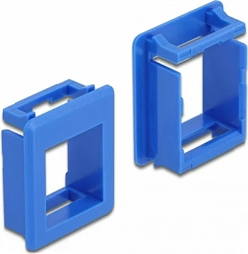 Mbajtës Keystone DeLOCK Keystone Holder, 4 copë, plastikë, blu