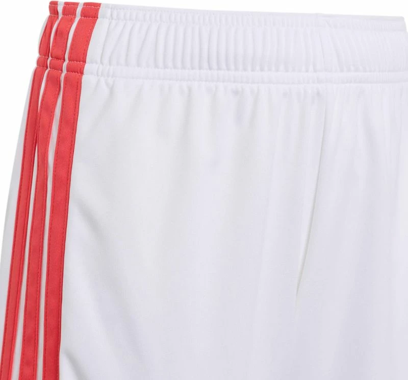 Shorce për fëmijë adidas, të bardhë e të kuqe [Madhësia: 116 cm]